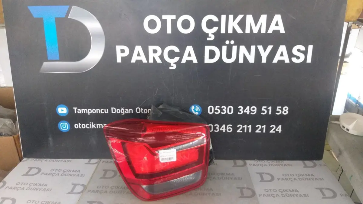 BMW 1 Serisi Sol Dış Stop F20 11-15 Ledli