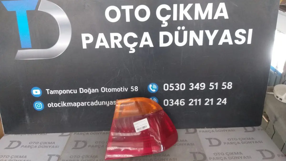 BMW 3 Serisi Sağ Dış Stop E46 99-05