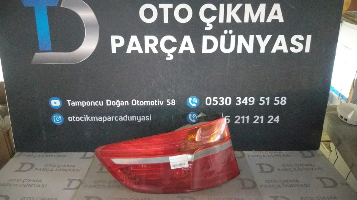 BMW X6 Serisi Sol Dış Stop E 71 08-10