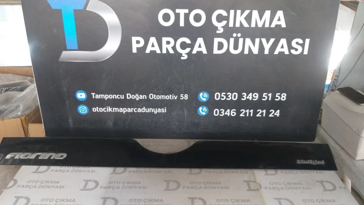 Fiat Fiorino Arka Bagaj Üstü Çıtası