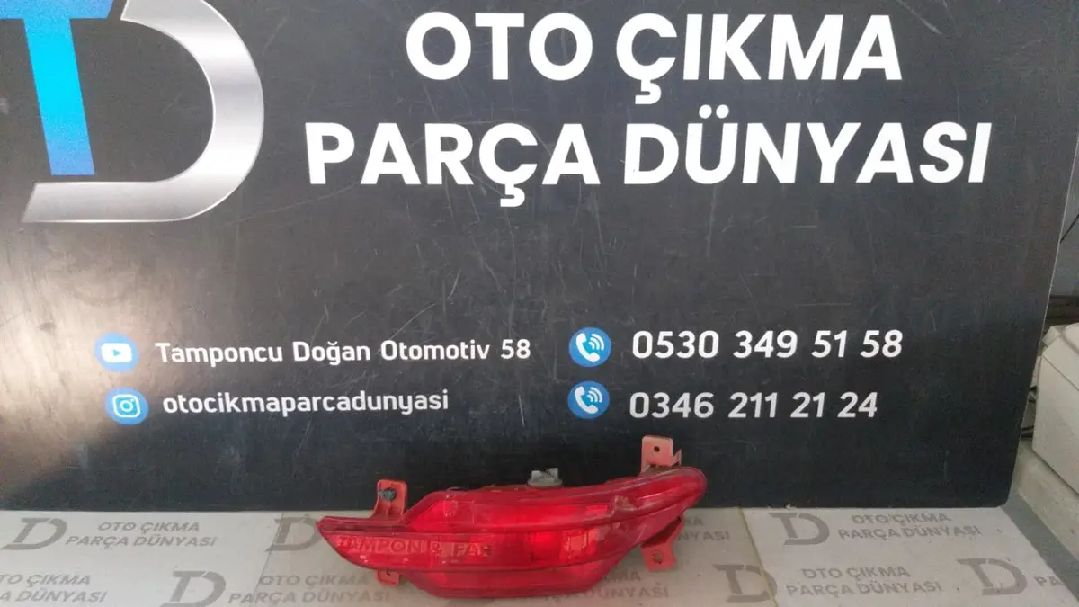 Chery Tiggo 7 Pro Sol Arka Sis Lambası 22-24