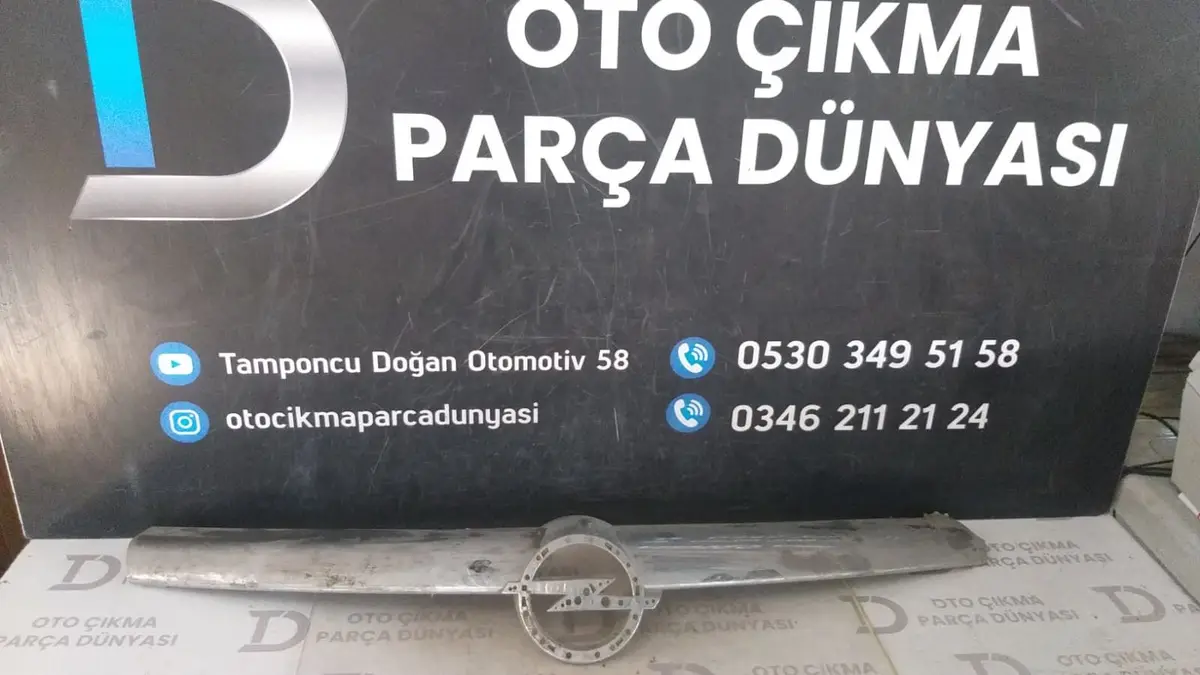 Opel Astra H Ön Panjur Nikelajı 04-06