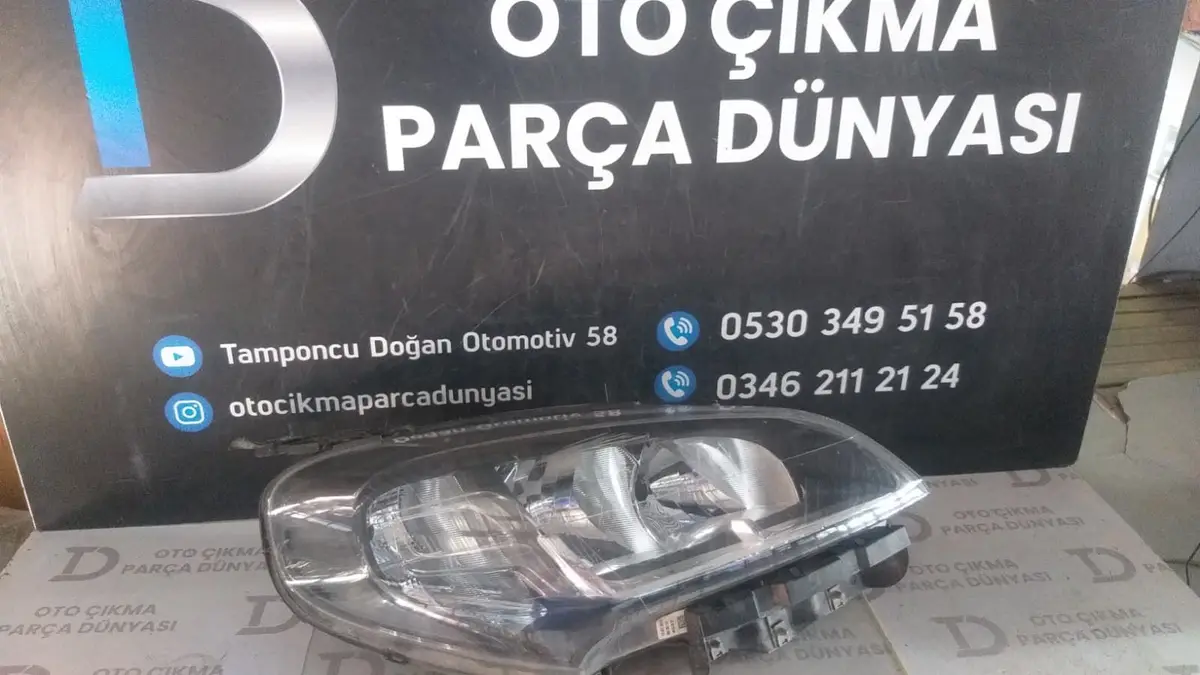 Fiat Doblo 4 Sağ Far 15-22