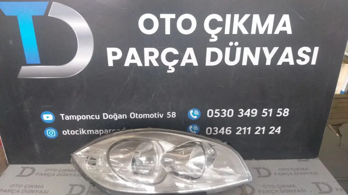 Fiat Linea Sağ Far 07-15