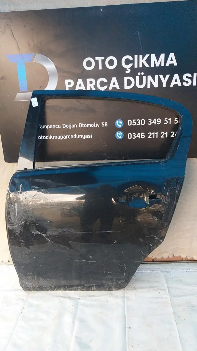 Opel Corsa D Sol Arka Kapı 13-16