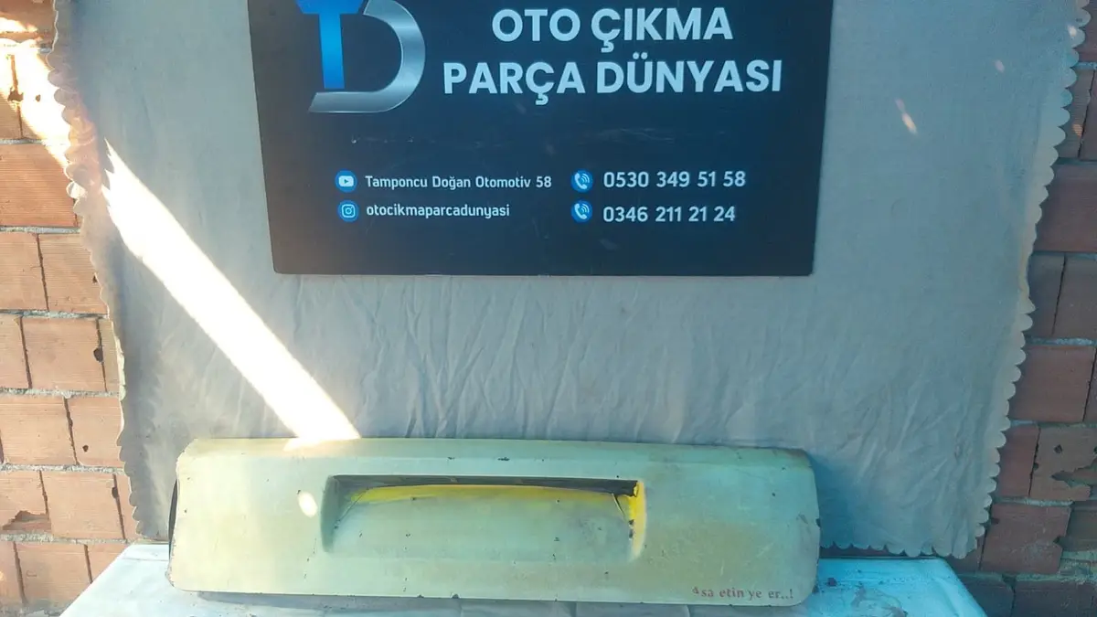 Fiat Doblo Bagaj Plakalık Bandı 10-15