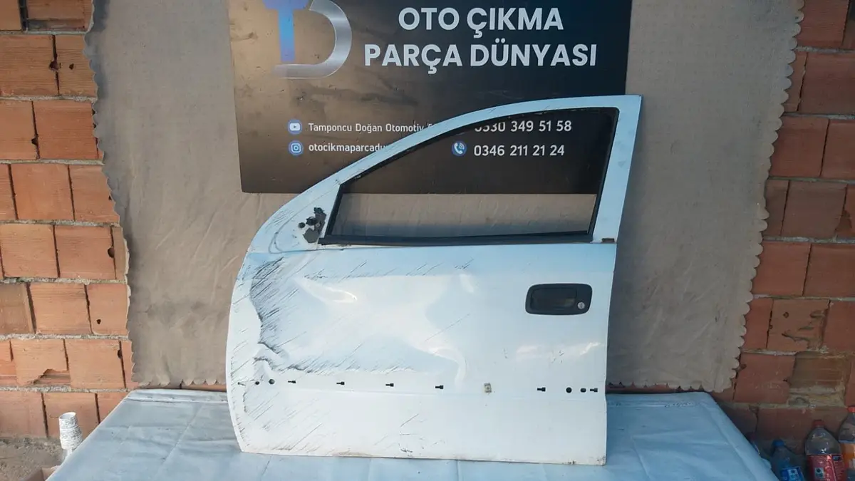 Opel Astra G Sol Ön Kapı 00-02 Dolu