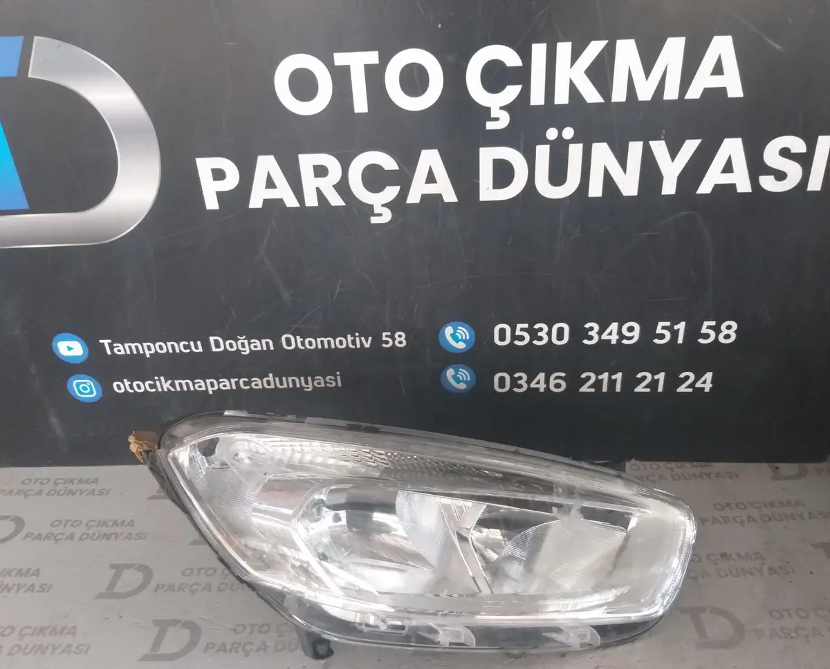 Ford Courier Sağ Far (14-18)