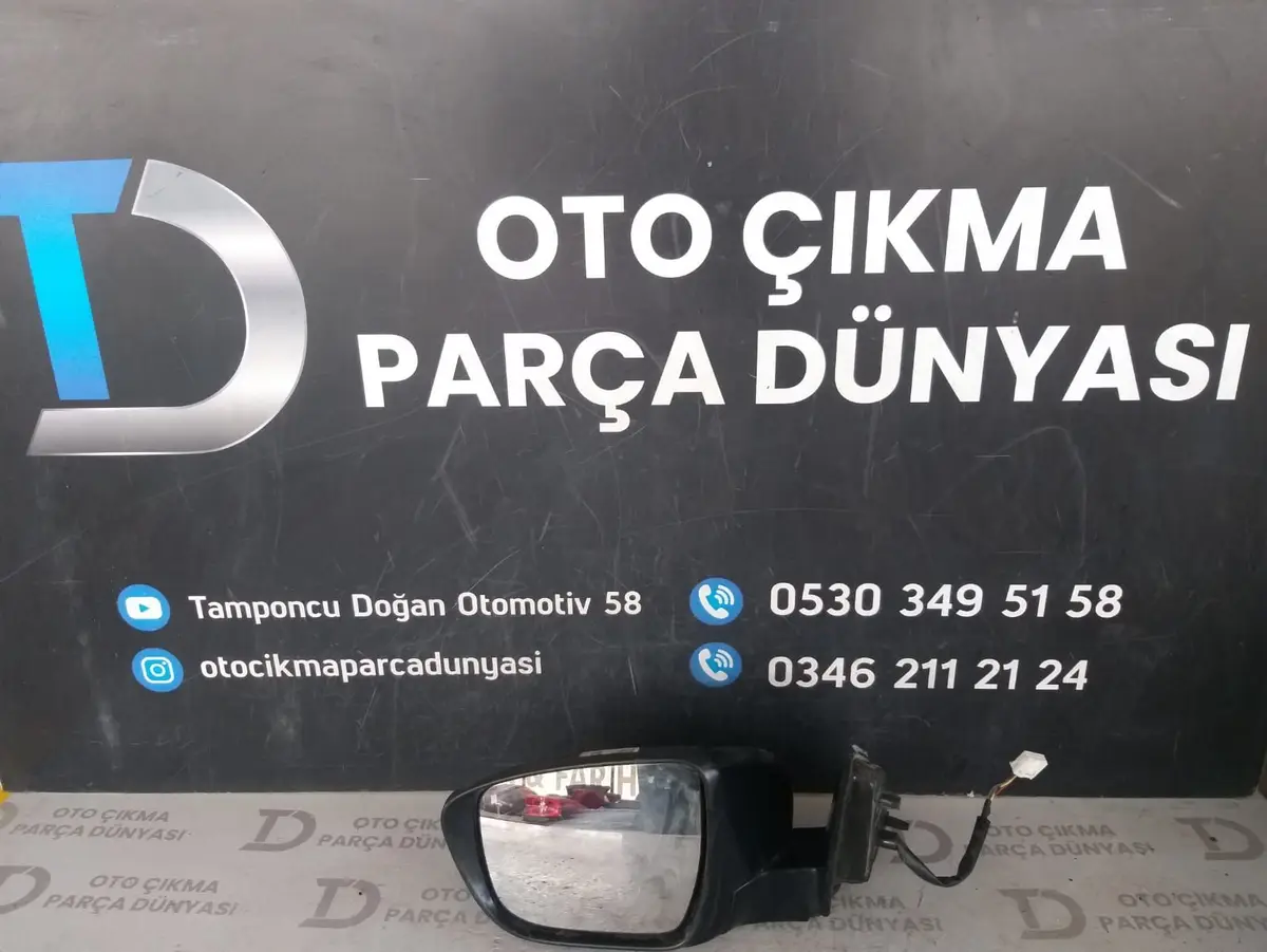 Nissan Qashqai Dikiz Aynası Sol (13-18)