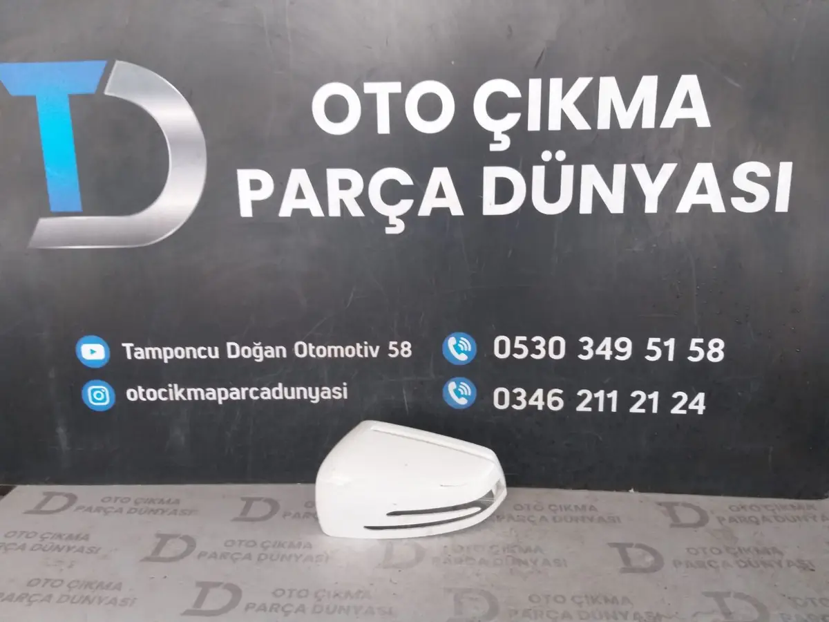 Mercedes W117 W176 W204 W212 Sol Dikiz Ayna Kapağı