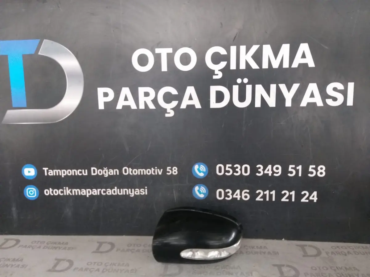 Mercedes W164 W203 W211 W220 E320 E350 E500 Sol Ayna Kapağı Sinyalli