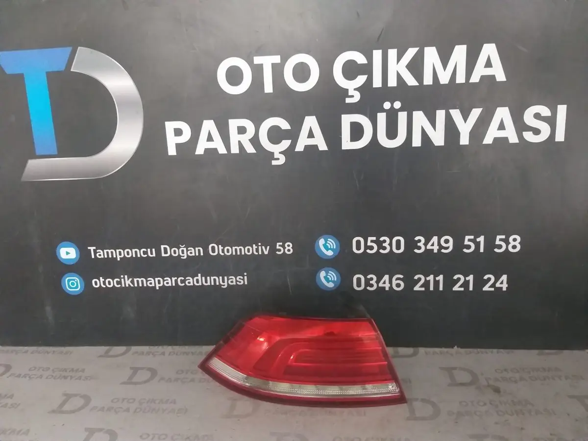 Volkswagen Passat B8 Sol Dış Stop