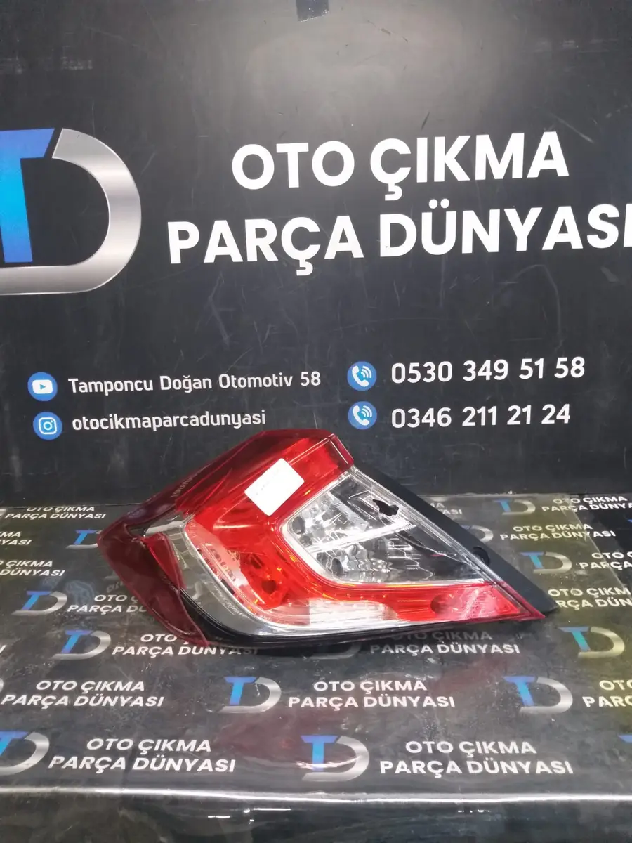 Honda Civic Sol Arka Stop