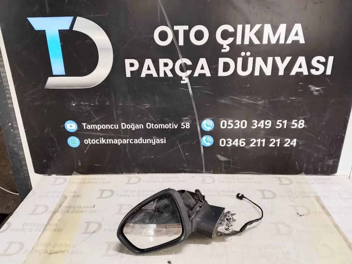 Citroen C3 Sağ Dikiz Aynası