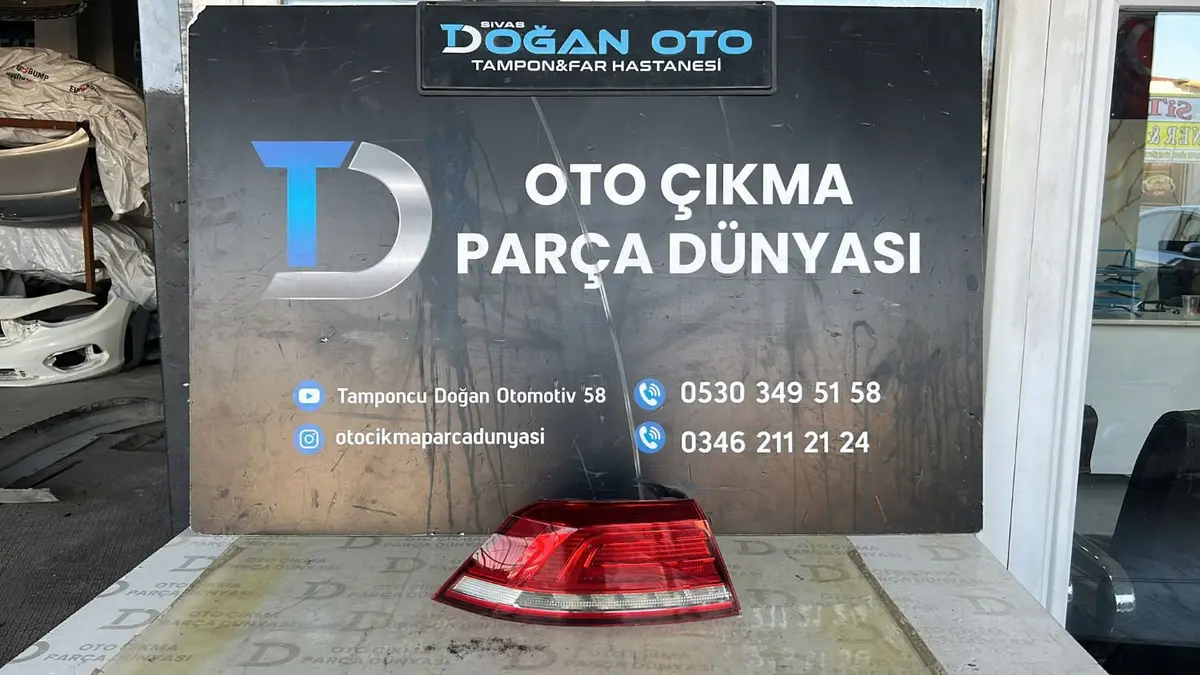 Volskwagen Passat B8 Sol Dış Stop 2015-2019