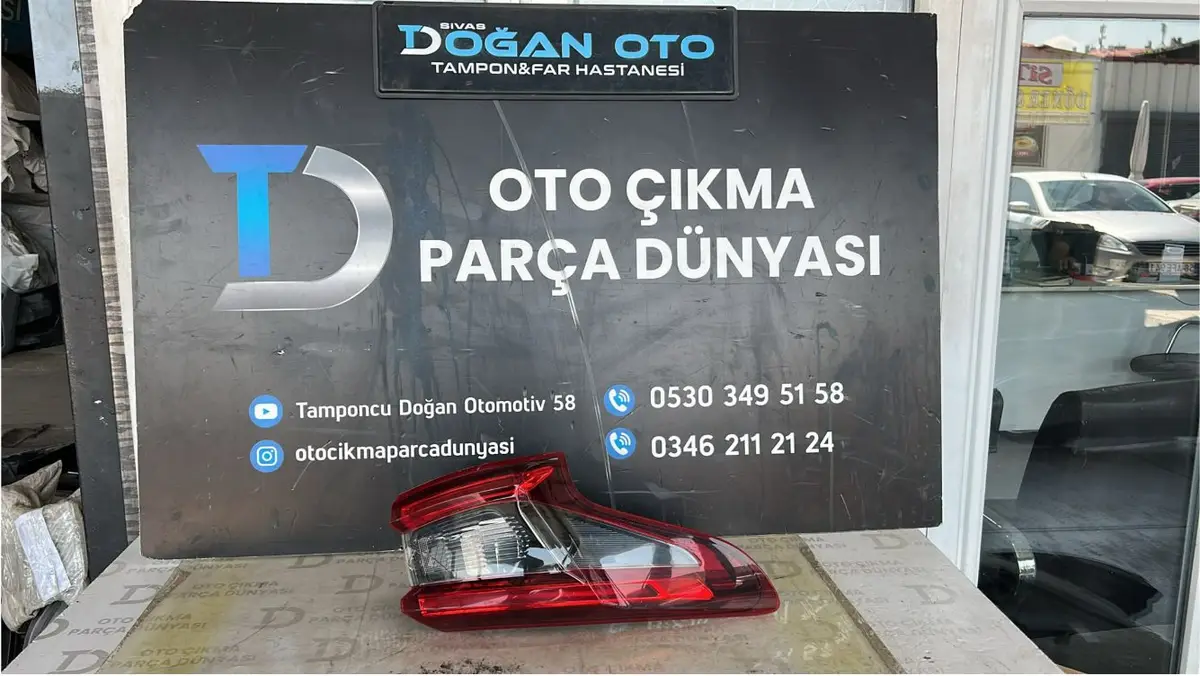 Nissan Qashqai Sol Dış Stop