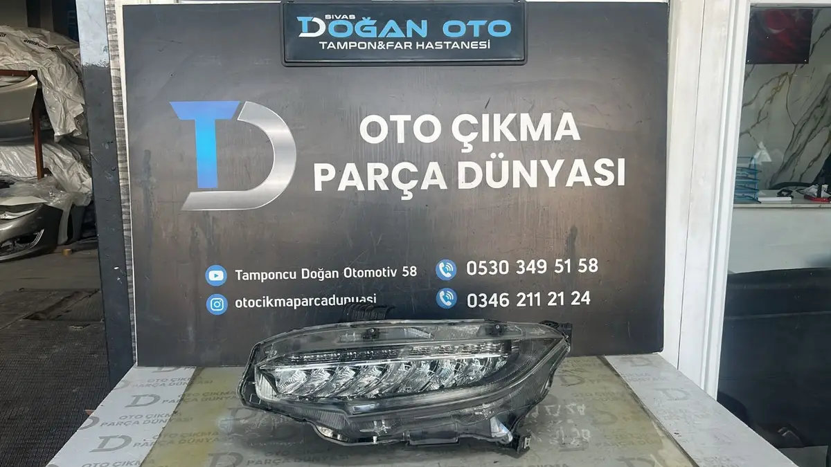 Honda Civic FC5 Sol Far Full Ledli