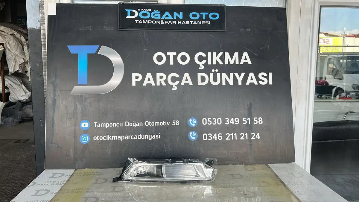 Volkswagen Passat B8 Sis Farı Tek Duylu 2015 Sağ Taraf Sıfır