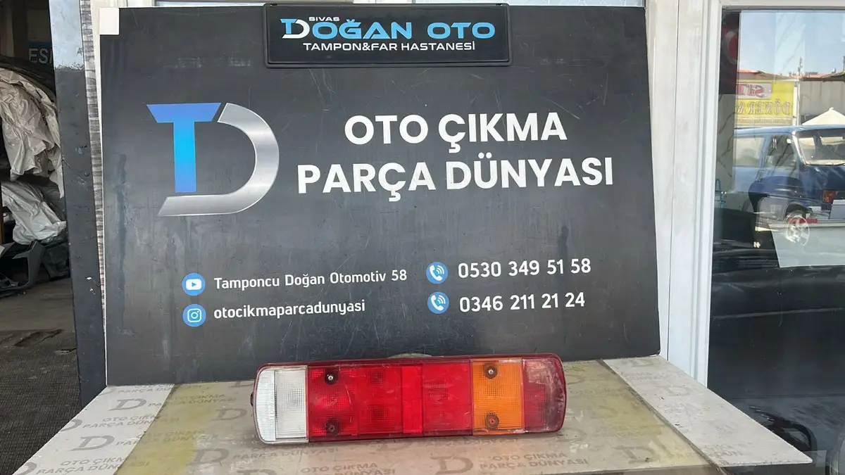 Scania Sol Arka Stop Oem 1436867