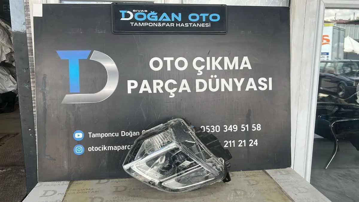 Chery Omoda 5 Sol Ön Far 2023