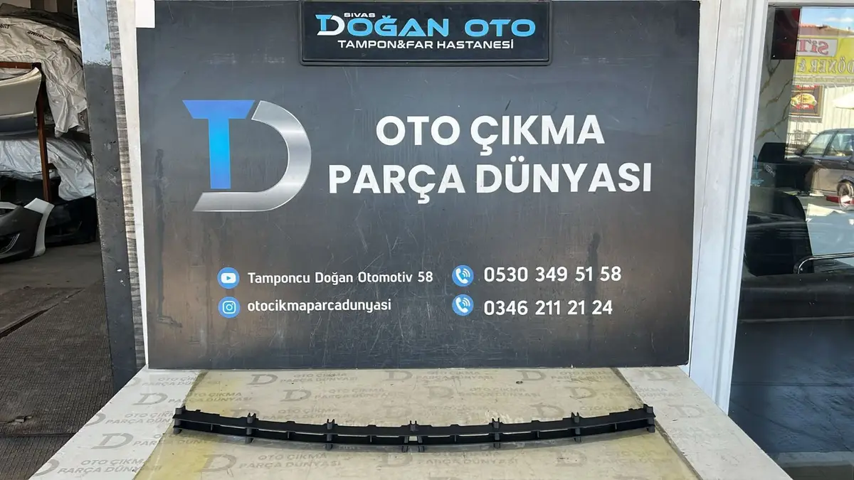 Opel Astra G 1998 Ön Tampon Izgarası Alt