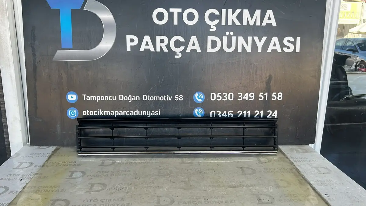Wv Passat B7 Ön Tampon Kromlı Çıta 2010-2014