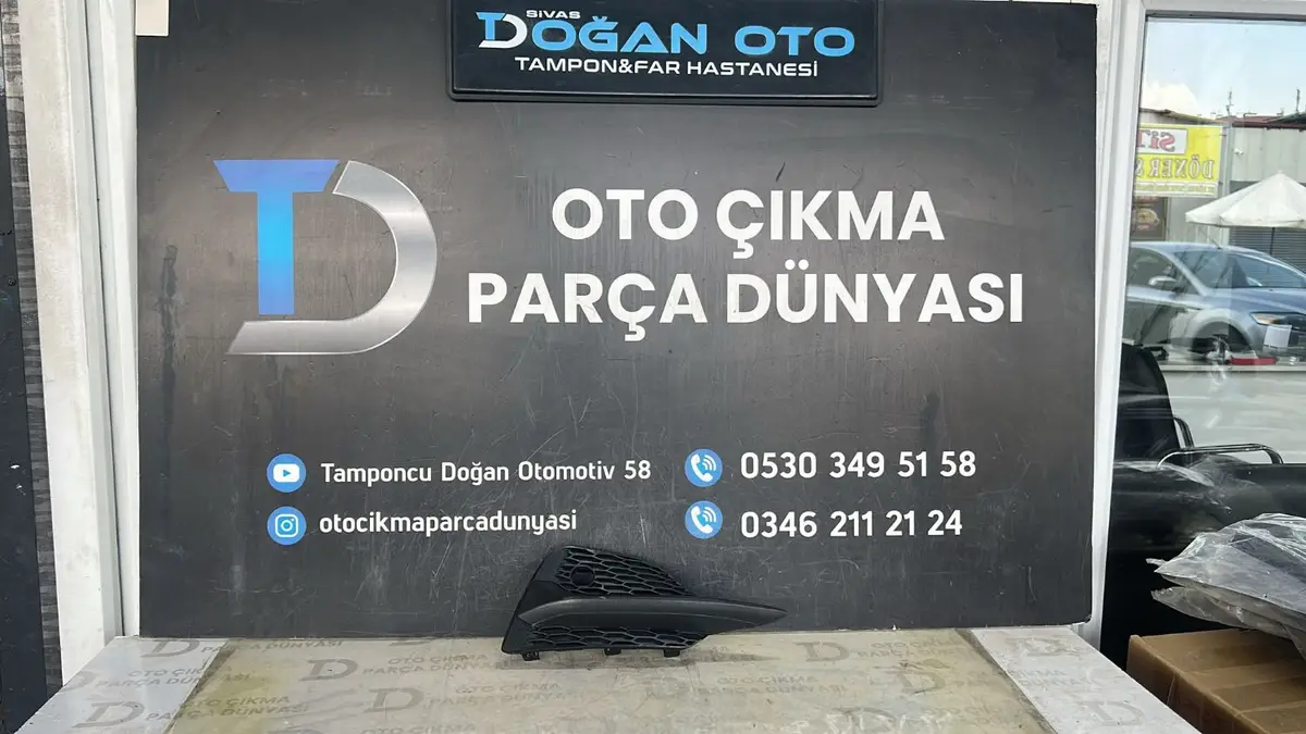 Nissan Qasqhai Sağ Ön Tampon Sis Çerçevesi 2017-2021 Yeni Sıfır