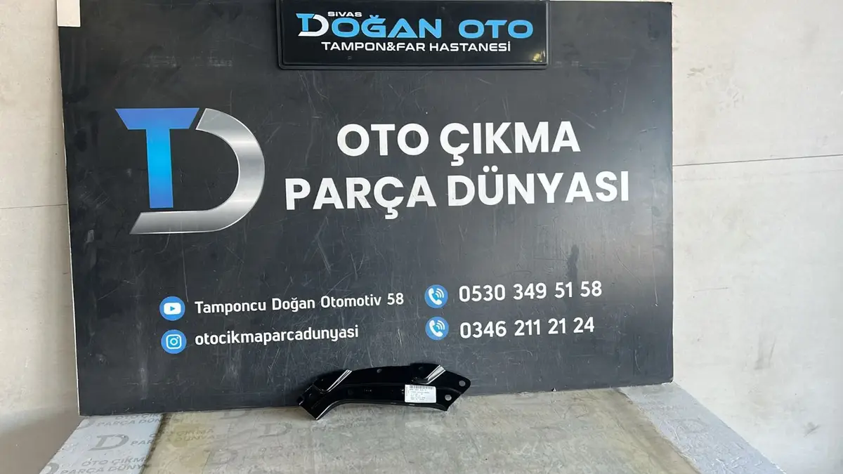 Volkswagen Polo Ön Sol Far Braketi 2009-2017 Yeni Sıfır