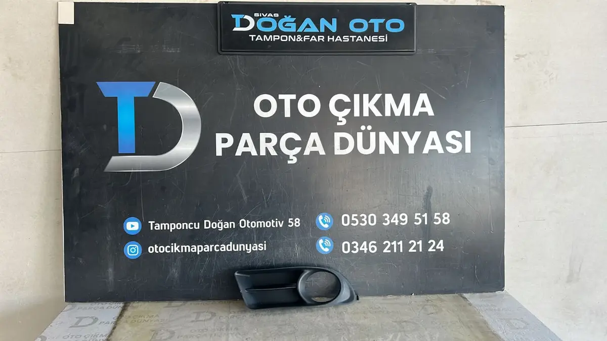 Toyota Corolla Ön Tampon Sağ Sis Çerçevesi 2005-2007 Yeni Sıfır