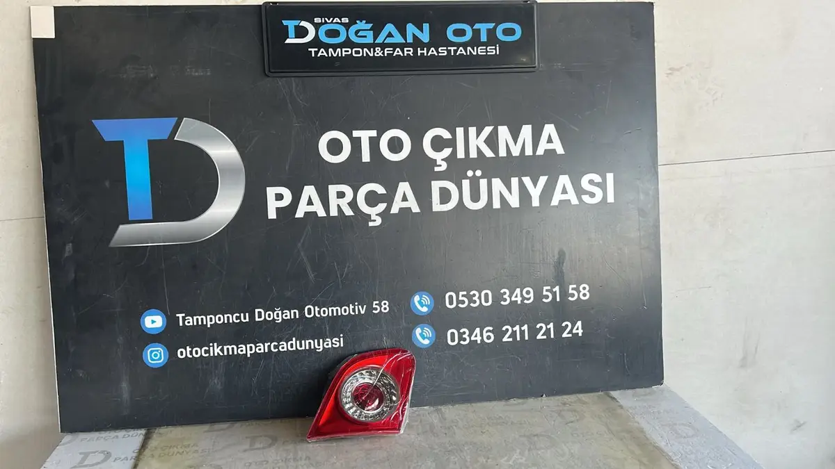 Volkswagen Passat B6 Sol İç Stop Lambası 2006-2011 Yeni Sıfır