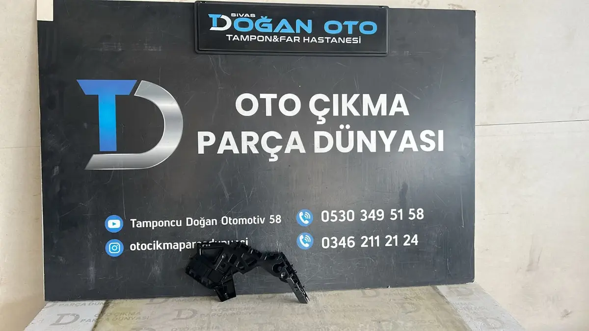 Volkswagen Golf 8 Ön Sol Tampon Braketi 2020-2026 Yeni Sıfır