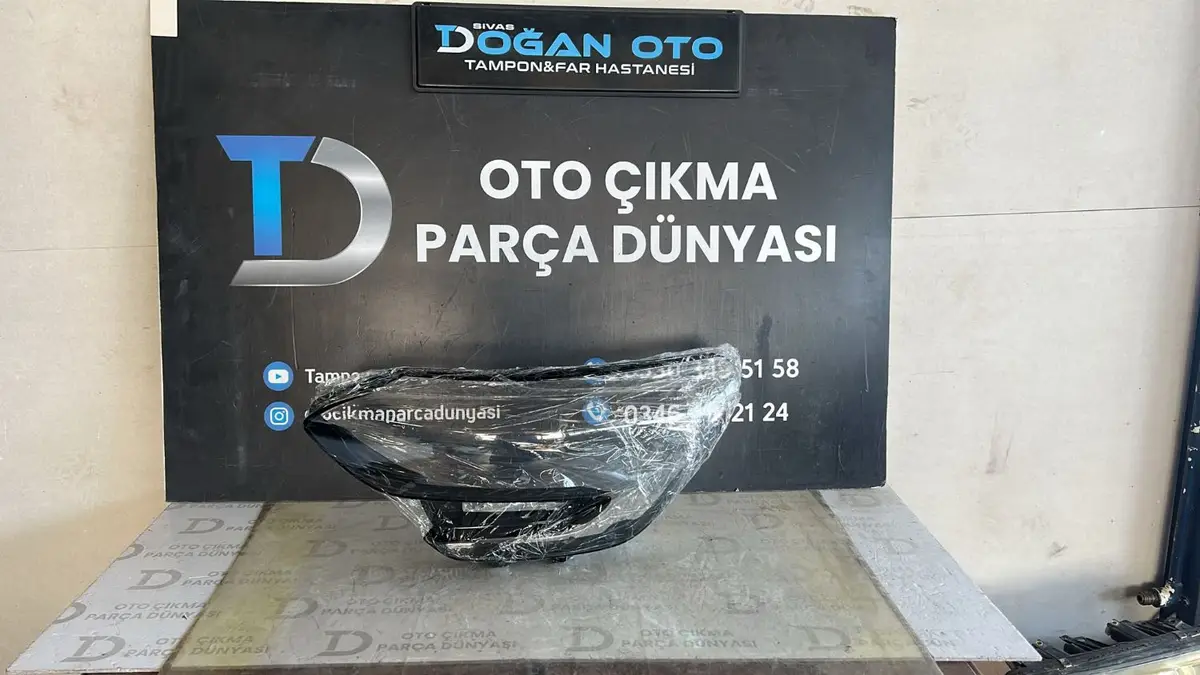 Renault Megane 4 Sol Far Camı Yeni Sıfır