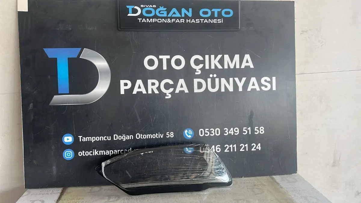 Vollswagen Jetta Sağ Far Camı 2011-2018 Yeni Sıfır