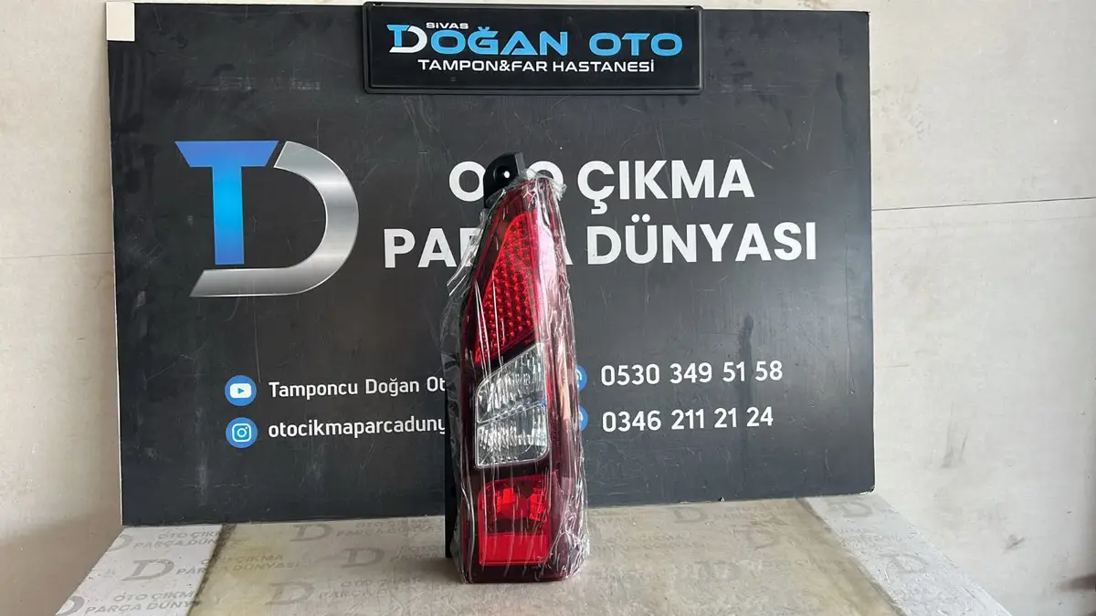 Peugeot Partner Sağ Stop 2012-2019 Yeni Sıfır
