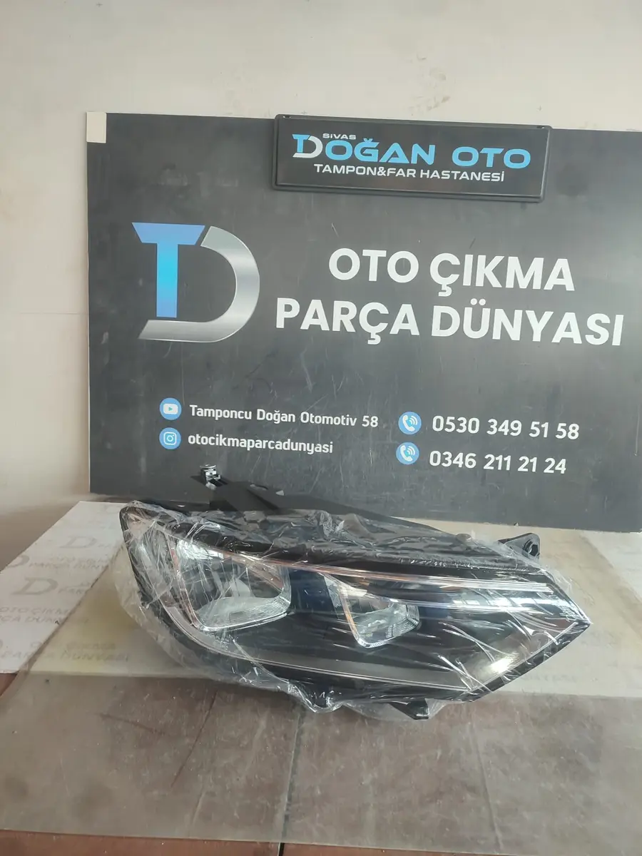 Passat B8 Sağ Boş Merceksiz Far