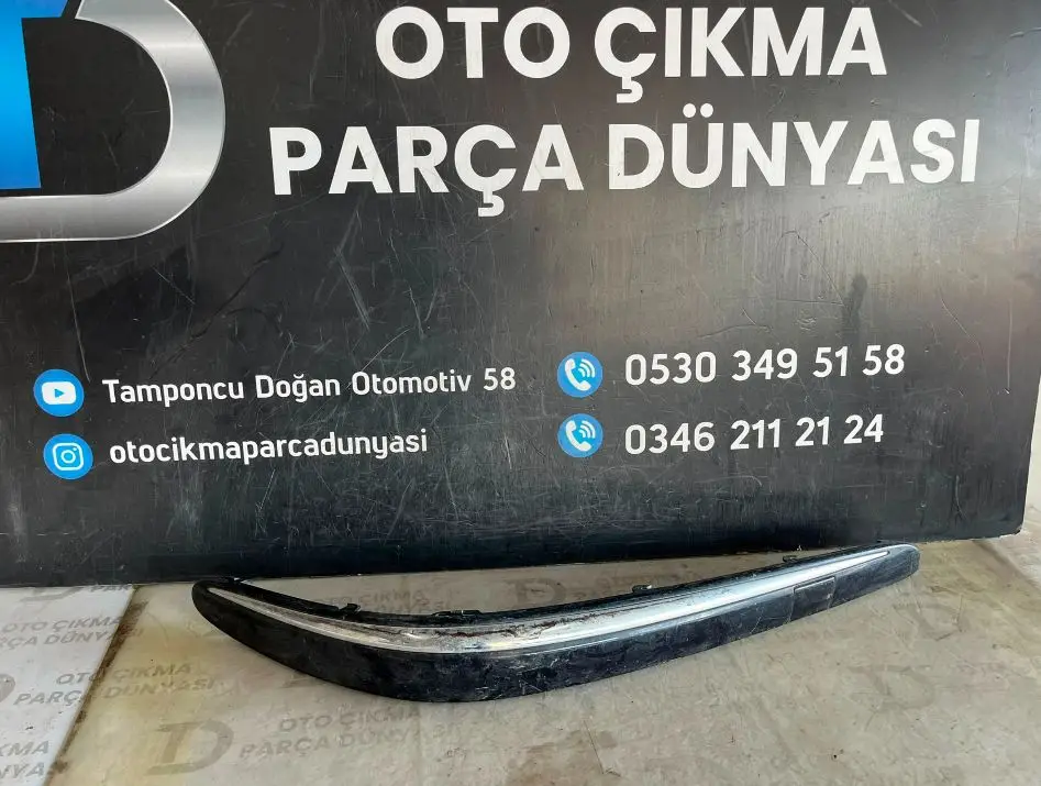 Mercedes Benz W211 Ön Tampon Çıtası (Çeki Demiri Kapaklı)