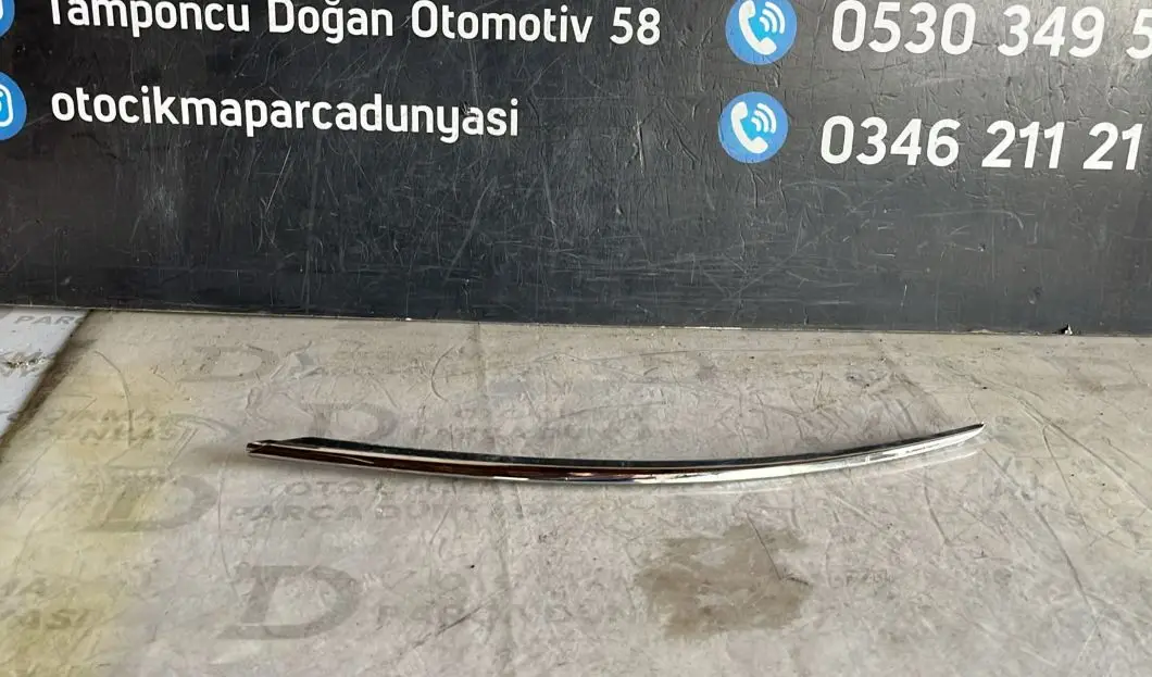 Citroen C4X Sol Far Altıtampon Krom Çıtası