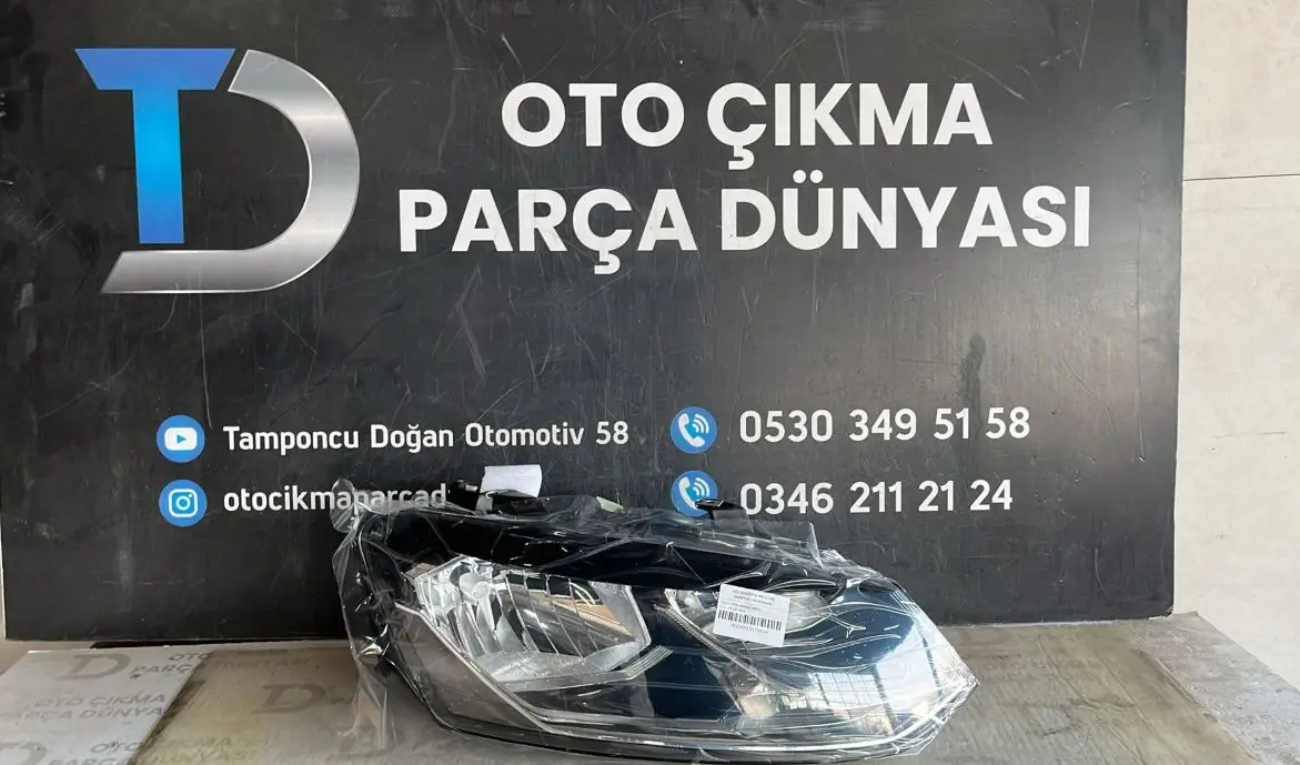 Volskwagen Polo Sağ Far(Eskiden Alınan)