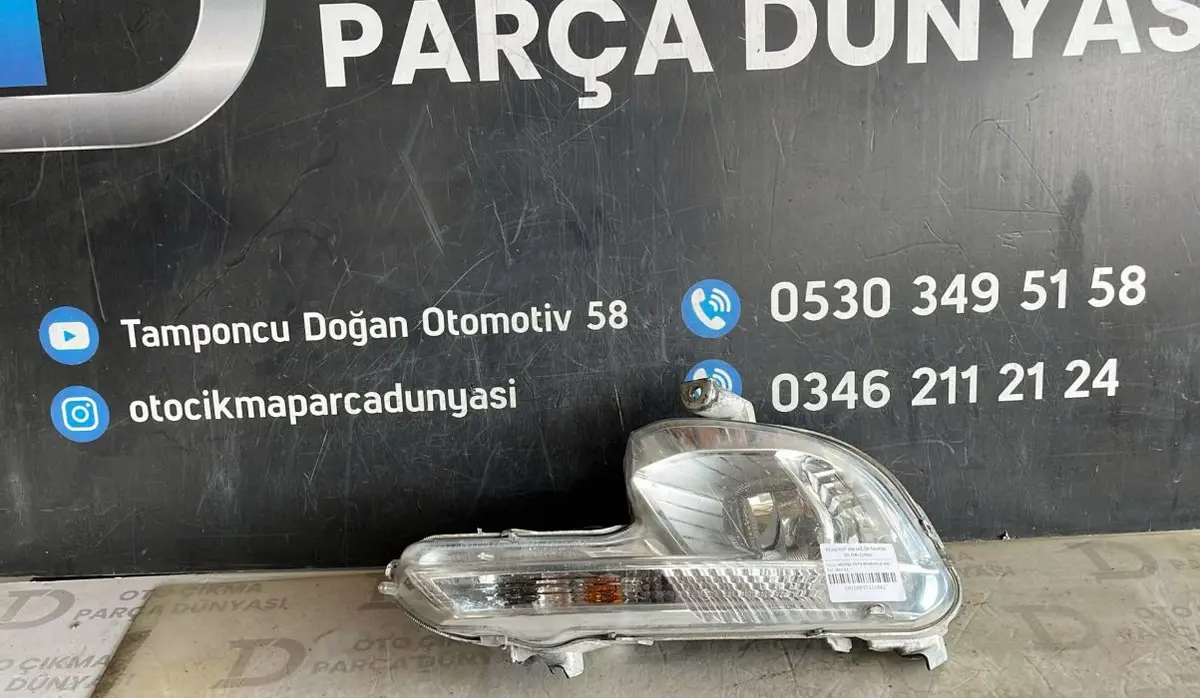 Peugeout 508 Sağ Ön Tampon Sis Farı Çıkma