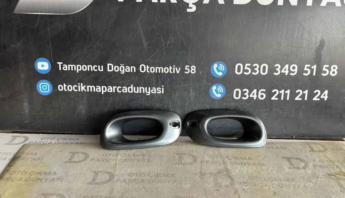 Honda Jazz 3 Sağ Sol Ön Sis Çerçevesi Set
