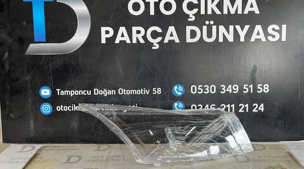 Chevrolet Cruze Sağ Far Camı