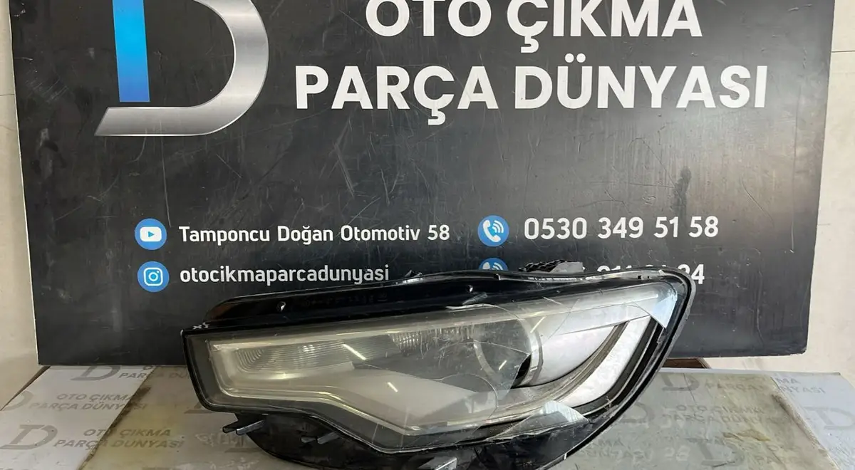 Audi A6 Sol Ön Far