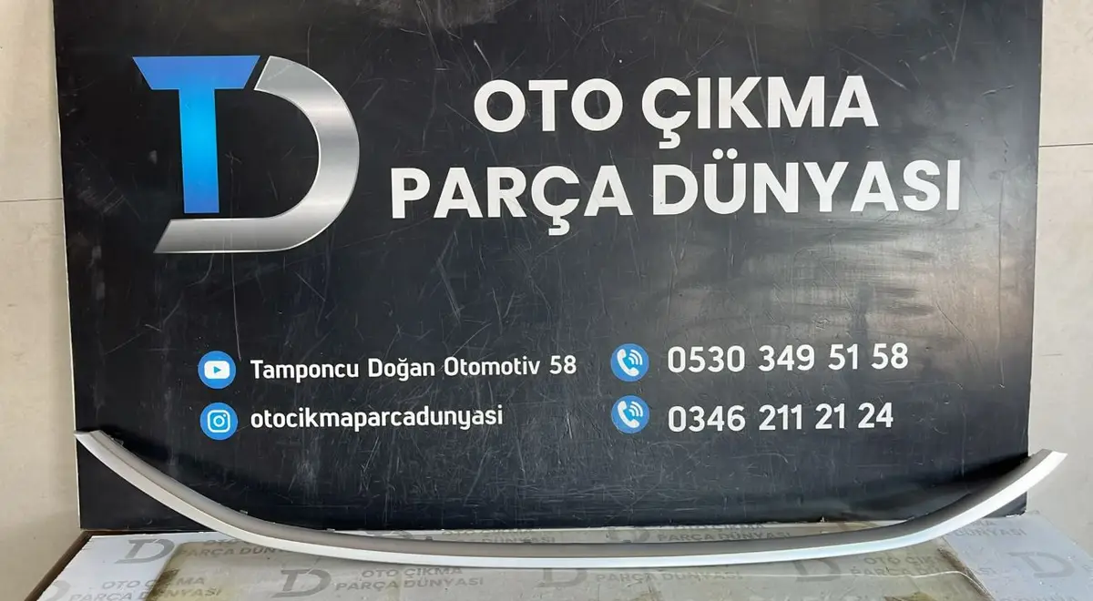 Fiat Egea Ön Panjur Çıtası Krom Sıfır