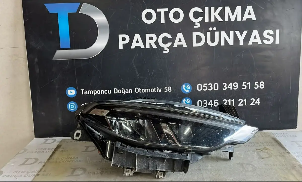 Fiat Egea Sağ Far LED Arızalı
