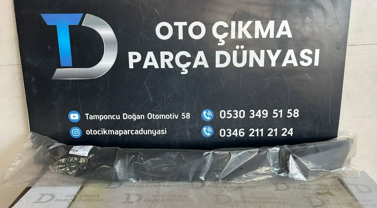 Opel Corsa D Plaka Plastiği Sıfır