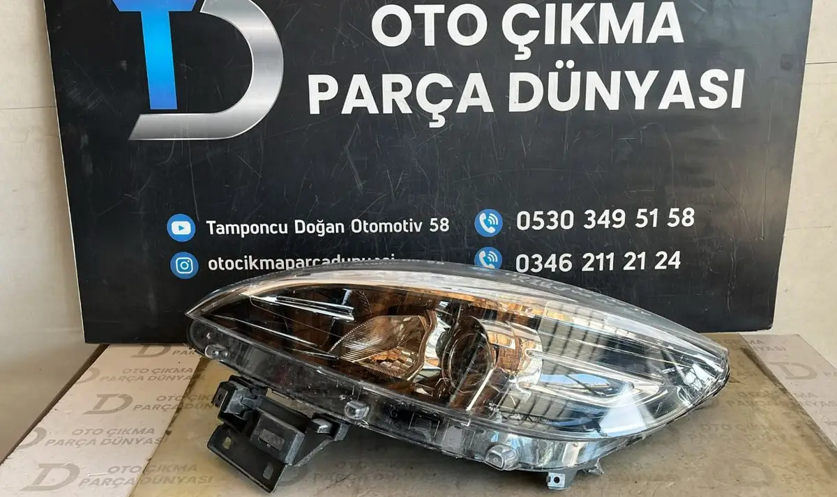 Renault Scenic 3 Sol Far Orjinal Çıkma (12-16)