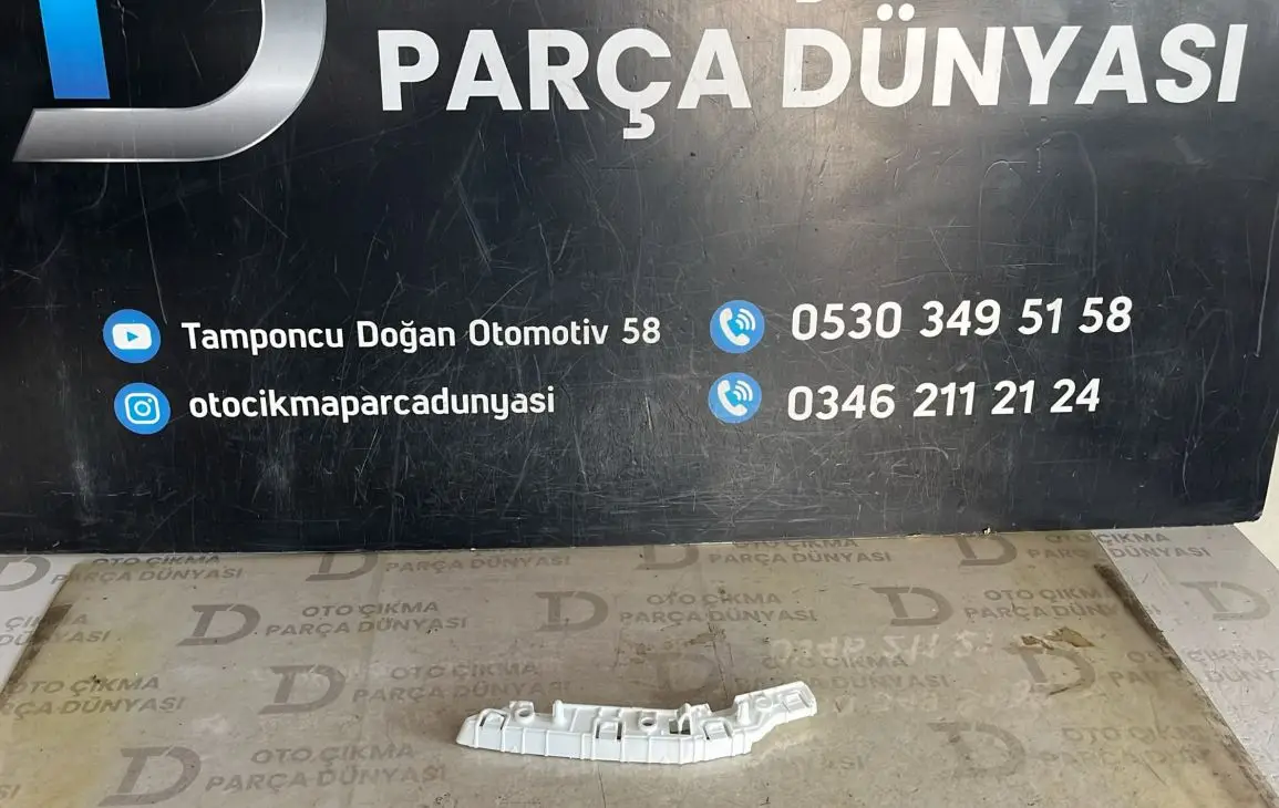 Peugeout Rifter Ön Tampon Sol Braketi Sıfır