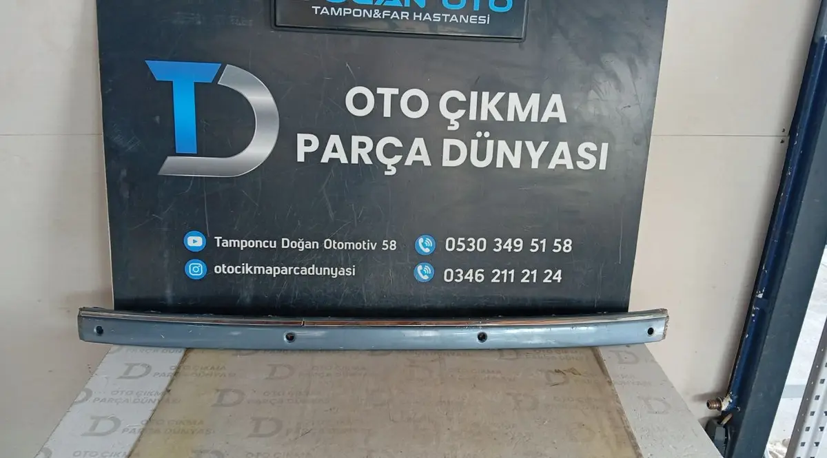 Mercedes Benz E W211 Arka Tampon Çıtası Çıkma Orjinal (2002-2009)