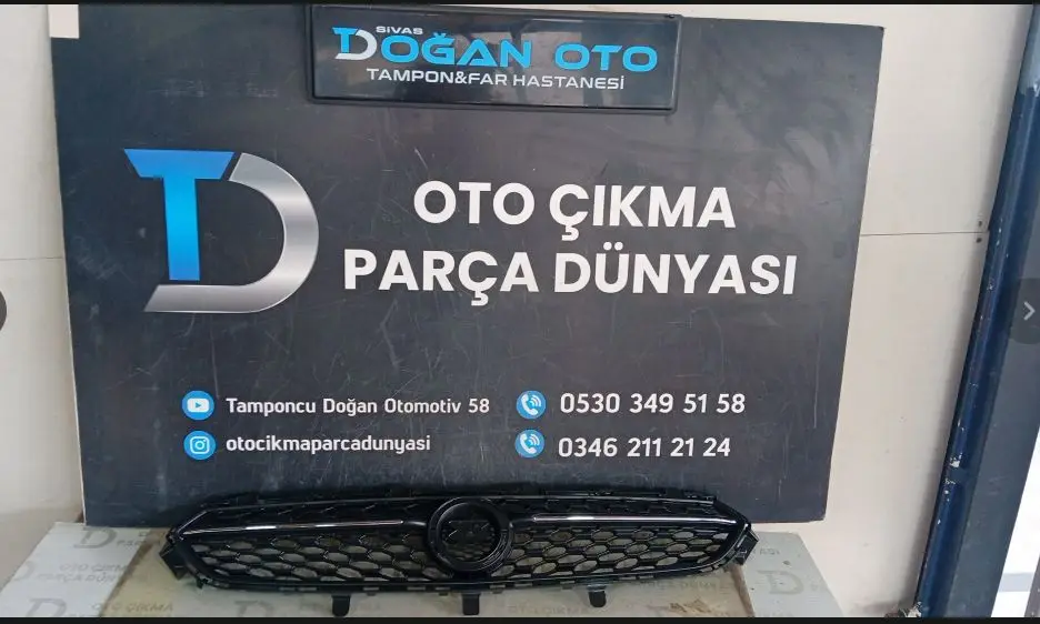 Opel Corsa F Sıfır Kromlu Ön Panjur (20-25)