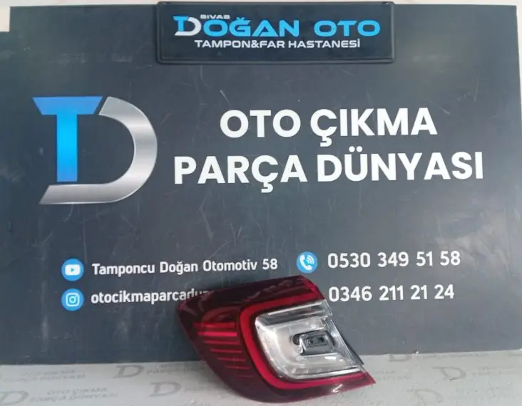 Renault Captur Sol Arka Stop Orjinal Çıkma(20-26)